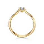 Pierścionek zaręczynowy z diamentami AJPZ_123